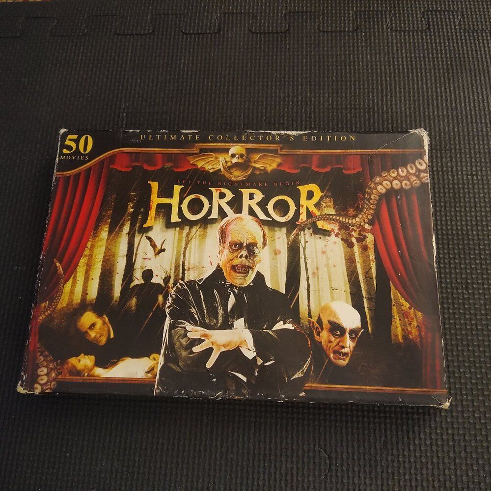 NEW Horror: 50 Movies (DVD, 8-Disc Set, Ultimate Collectors Edition) SEALED NEW